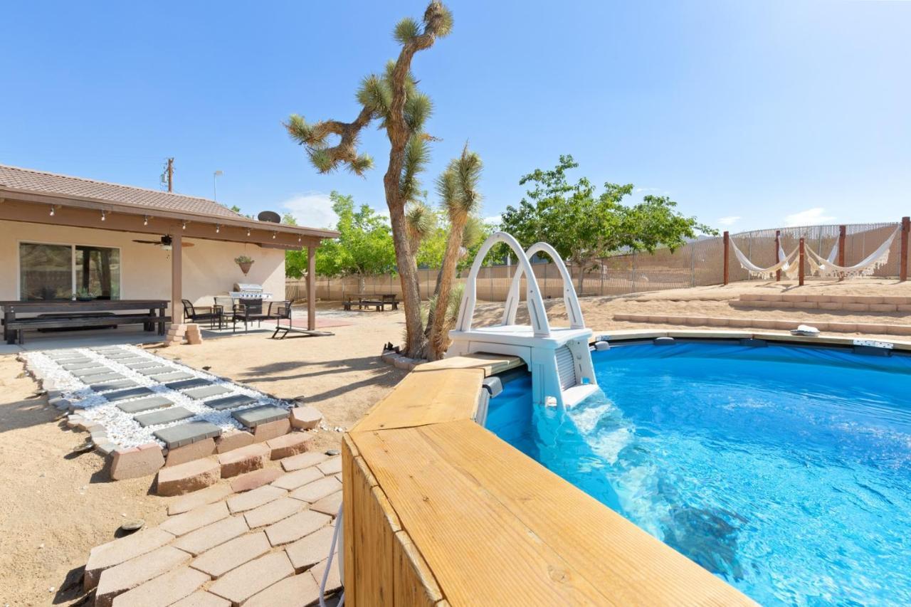 Alana House - Pool, Hot Tub, Bbq, Fire Pit And Walk To Hikes! Home Joshua Tree Exterior foto