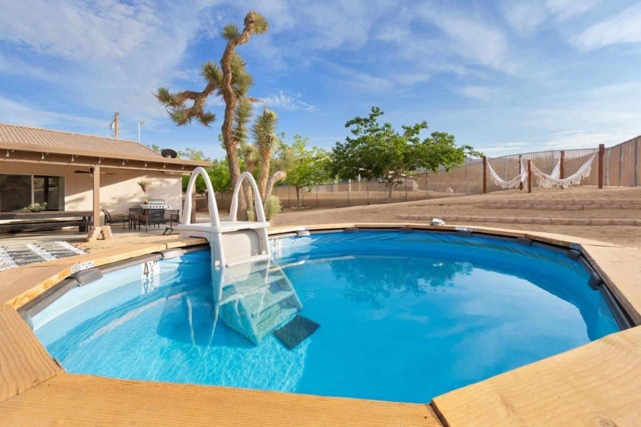 Alana House - Pool, Hot Tub, Bbq, Fire Pit And Walk To Hikes! Home Joshua Tree Exterior foto